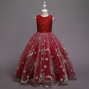 Ball Gown Formal Girl Wedding Dresses Ball Gown For Birthday Holiday Party Bridesmaid
