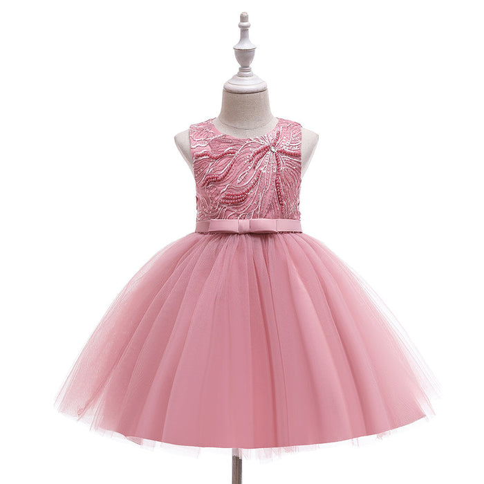 Baby Toddler Pearl Girl Wedding Dresses