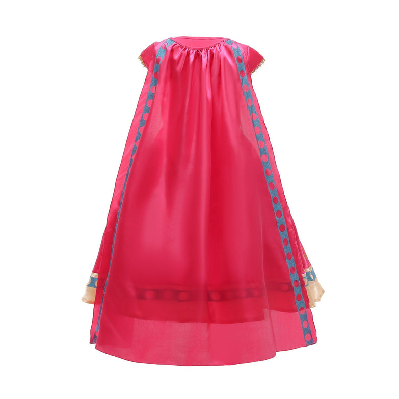 New Kid Girl Aladdin Jasmine Princess Dress Cosplay Costume